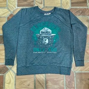 Smokey Bear Gray Sweatshirt